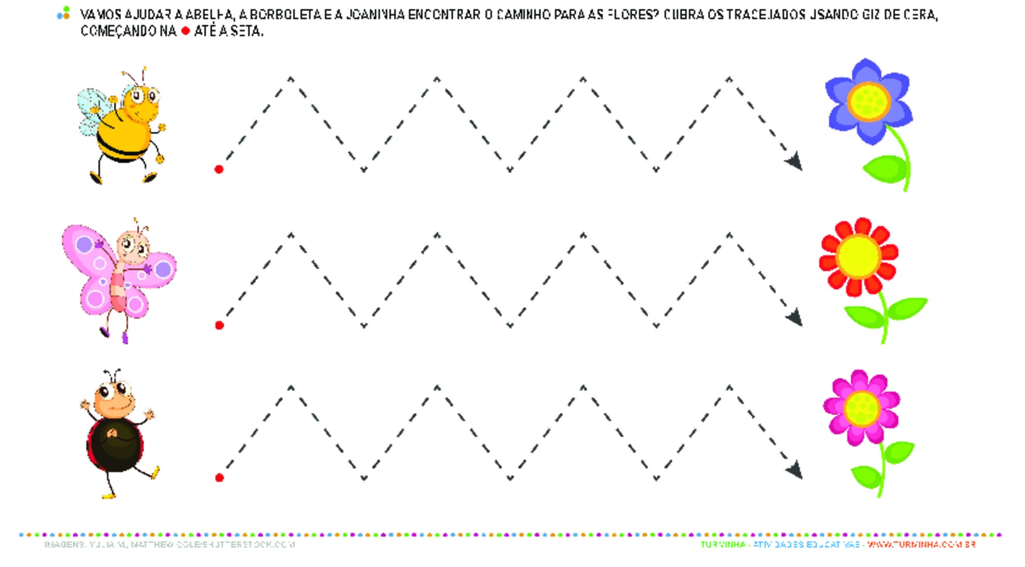 Coordenação Motora - Zig Zag- atividade educativa para Creche (0 a 3 anos) Coordenação Motora - Zig Zag - atividade educativa para Creche (0 a 3 anos)