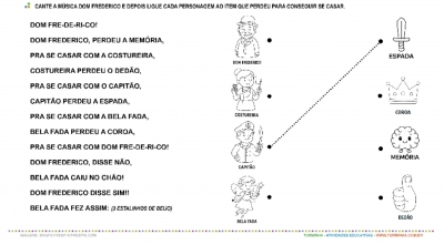 Atividade Musical: DOM FRE-DE-RI-CO!