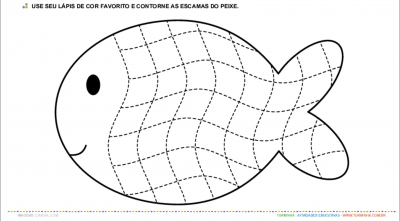 Colorindo as Escamas do Peixe