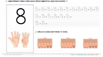 O Número “8” – Caligrafia